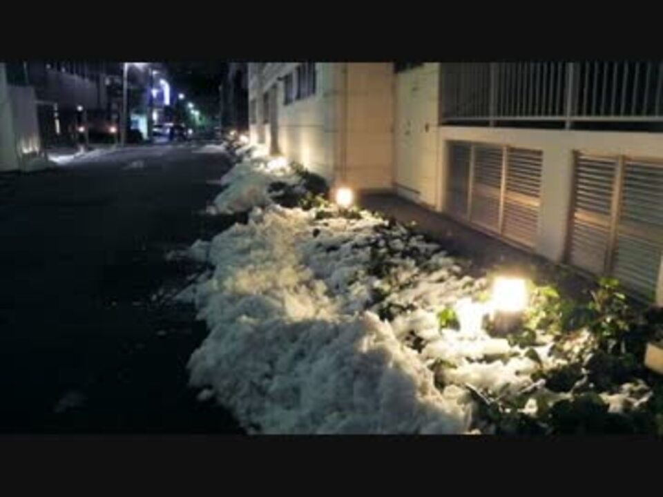 雪あかりの街 ニコニコ動画