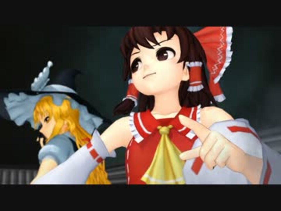 東方mmd 東方キャラでジョジョ2部op 低画質版 ニコニコ動画