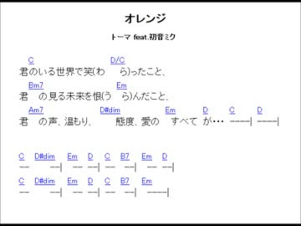 人気の Chordwiki 動画 6本 ニコニコ動画