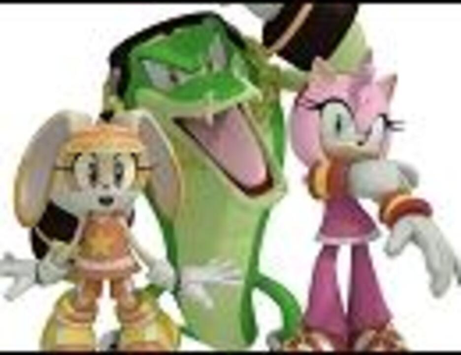 ソニックフリーライダーズ チームローズ ボイス集 ニコニコ動画