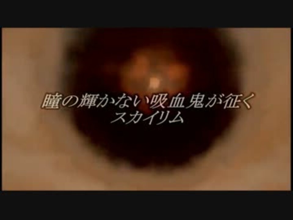 瞳の輝かない吸血鬼が征くスカイリム パート17 ニコニコ動画