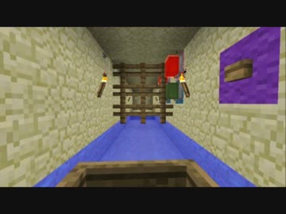 Minecraft 自動昇降水門装置 開発新書外伝 実況 ニコニコ動画