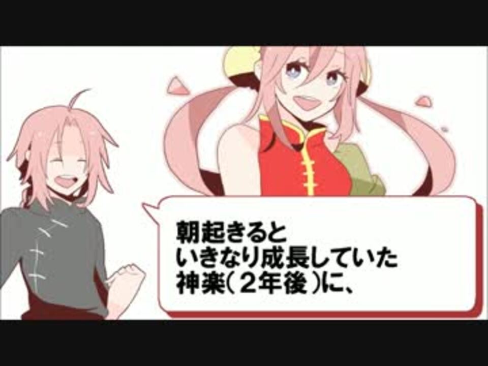 手描き金魂 神楽ちゃんなう 兄神沖 ニコニコ動画