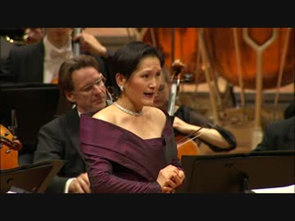 ワーグナー 『ヴェーゼンドンク歌曲集』から「天使」　藤村実穂子 - ニコニコ動画