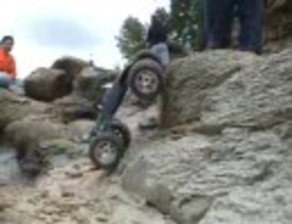 RC crawler Stick chassis in action - www.tcscrawlers.com（RCロッククローリング ...