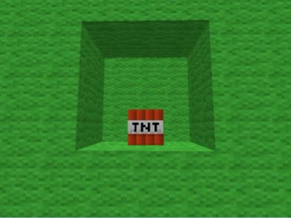 Minecraft Tnt起爆時のエフェクト用クロマキー素材 Gb ニコニコ動画