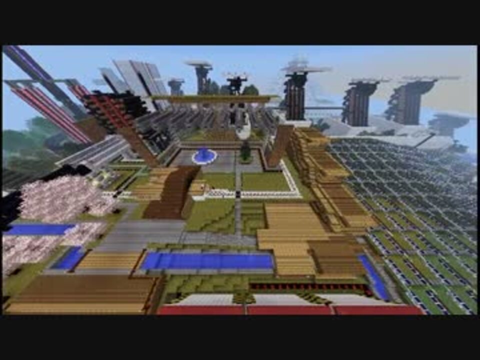 Minecraft 匠迎撃専用要塞物件 Listel Minebase 01 ニコニコ動画