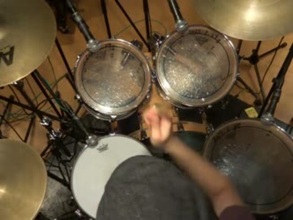 ドラム The Yellow Monkey 花吹雪 叩いてみた ニコニコ動画