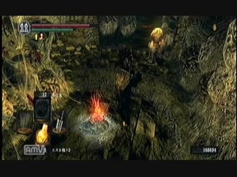 ダークソウル 混沌の娘の位置がずれてる ニコニコ動画