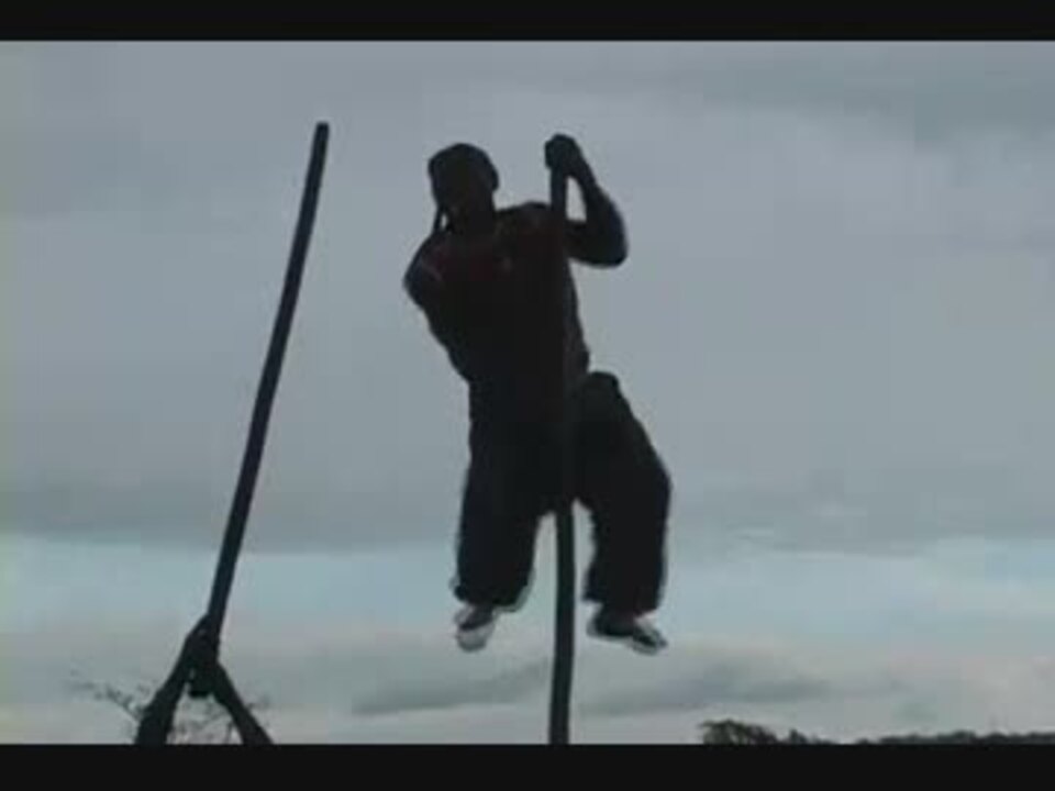 アクロバット 竹馬