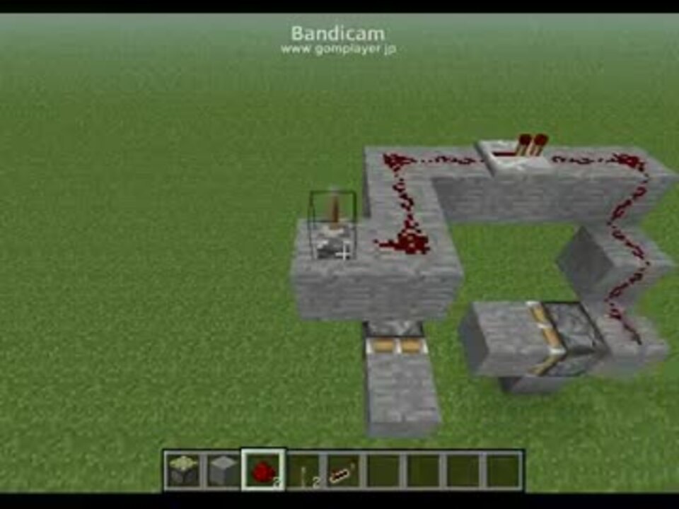 いちいちブロック置かなくてもレバー一個で操作できるbud回路 Minecraft ニコニコ動画