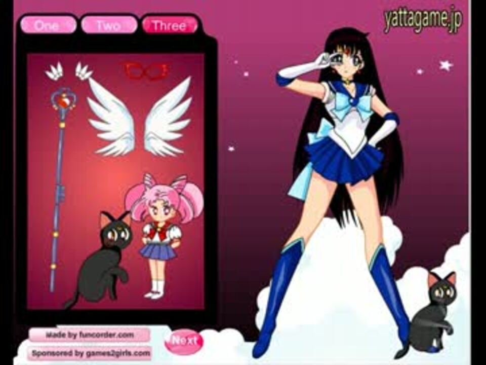 セーラームーン 着せ替え ニコニコ動画