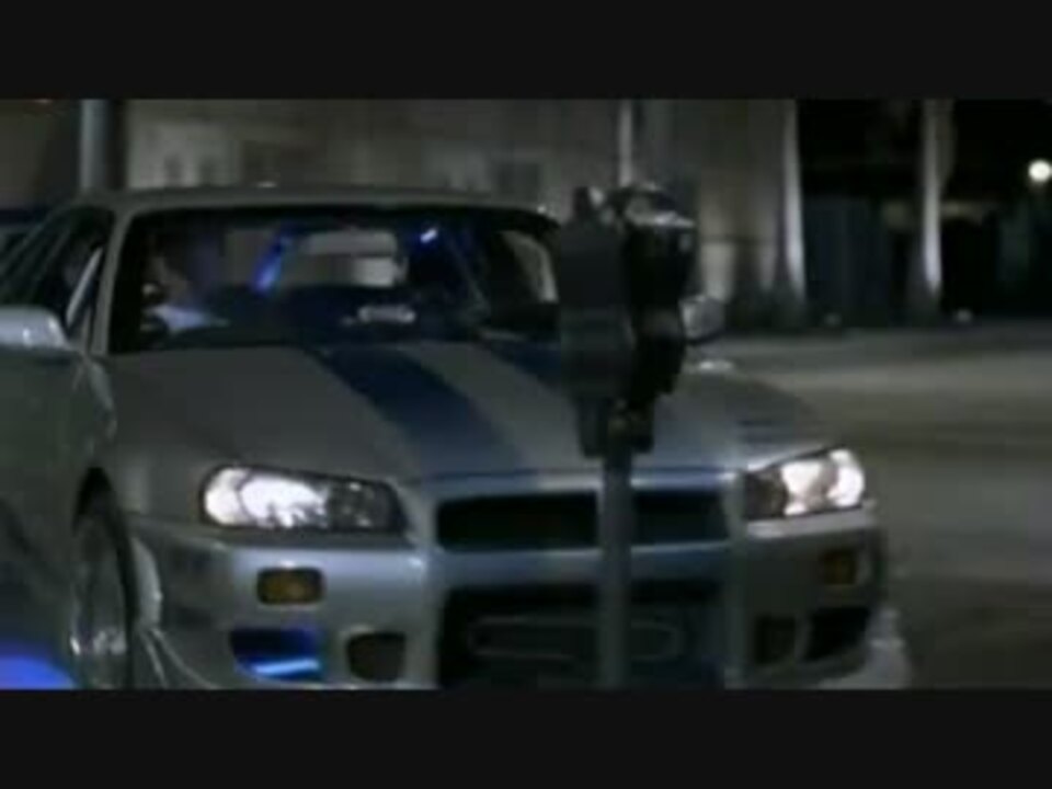 ワイルドスピードx2 R34 Gt R ブライアンが警察に捕まるシーン ニコニコ動画