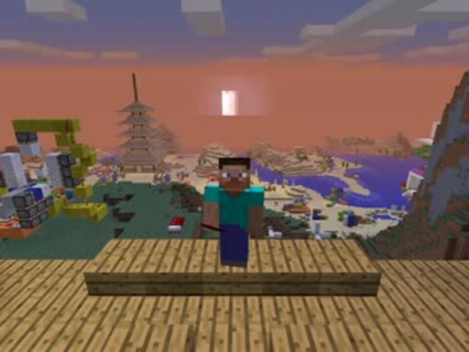 Minecraft Ver1 5以降で 本棚格納式エンチャント部屋 を動かす動画