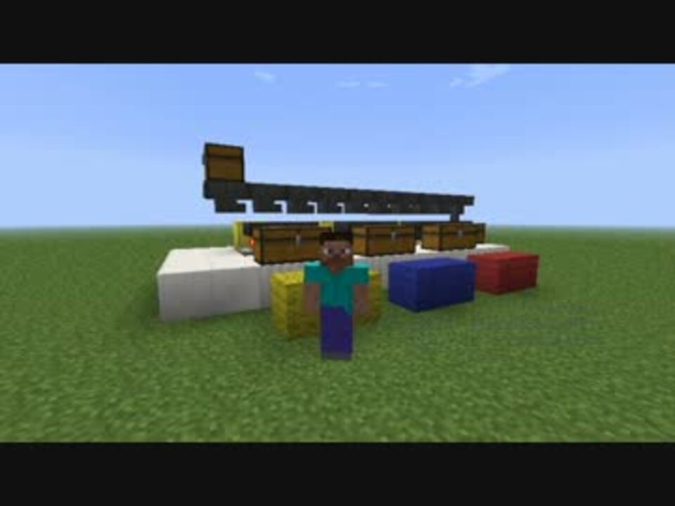 Minecraft アイテム自動仕分け装置解説 Part 5 Hh方式 概要解説編 ニコニコ動画