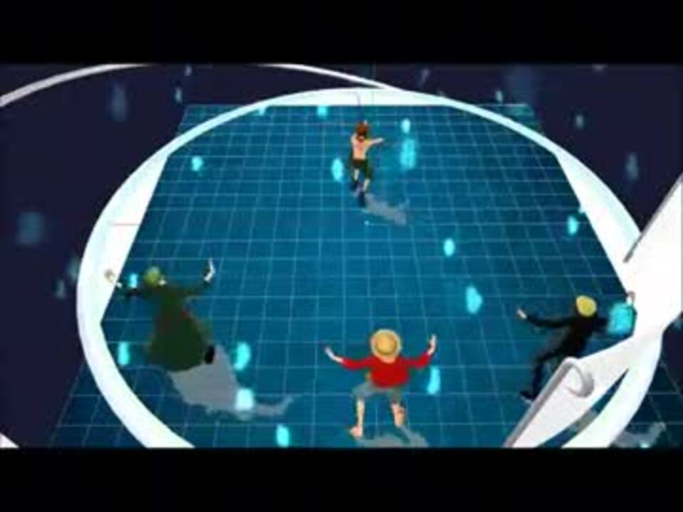 麦わらと白ひげで千本桜 ワンピース Mmd ニコニコ動画