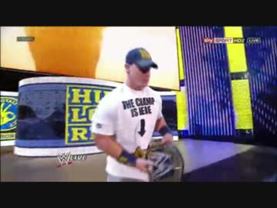 【WWE】シナ＆チーム・ヘルノーｖｓザ・シールド【本日のメイン】 - ニコニコ動画