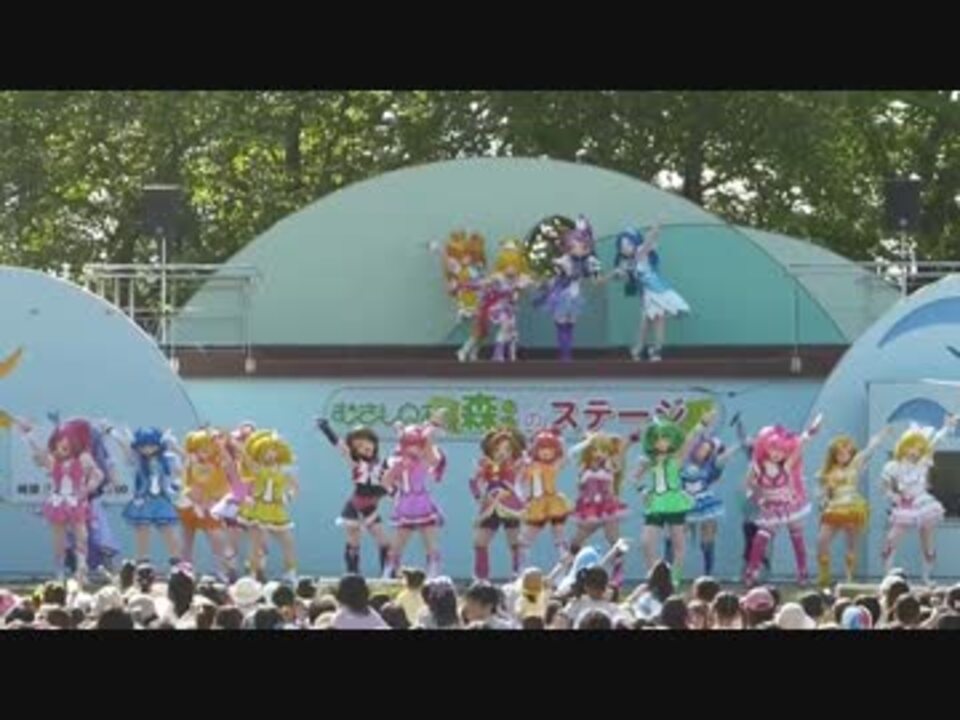 ブラックしか プリキュアオールスターズショー その３ 見えない ニコニコ動画