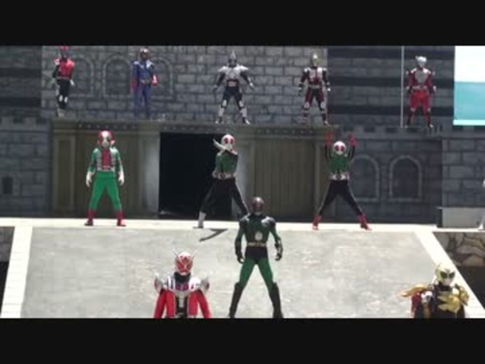 歴代ライダーｖｓ仮面ライダーウィザード てつを ニコニコ動画