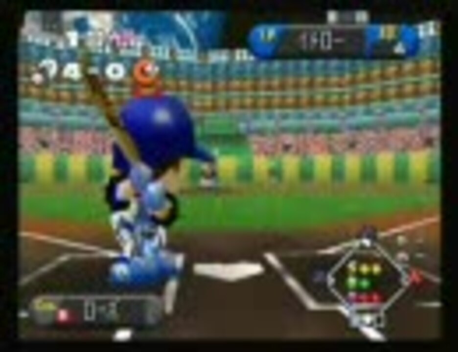 N64 超空間ナイタープロ野球キング２をプレイ 改 ニコニコ動画