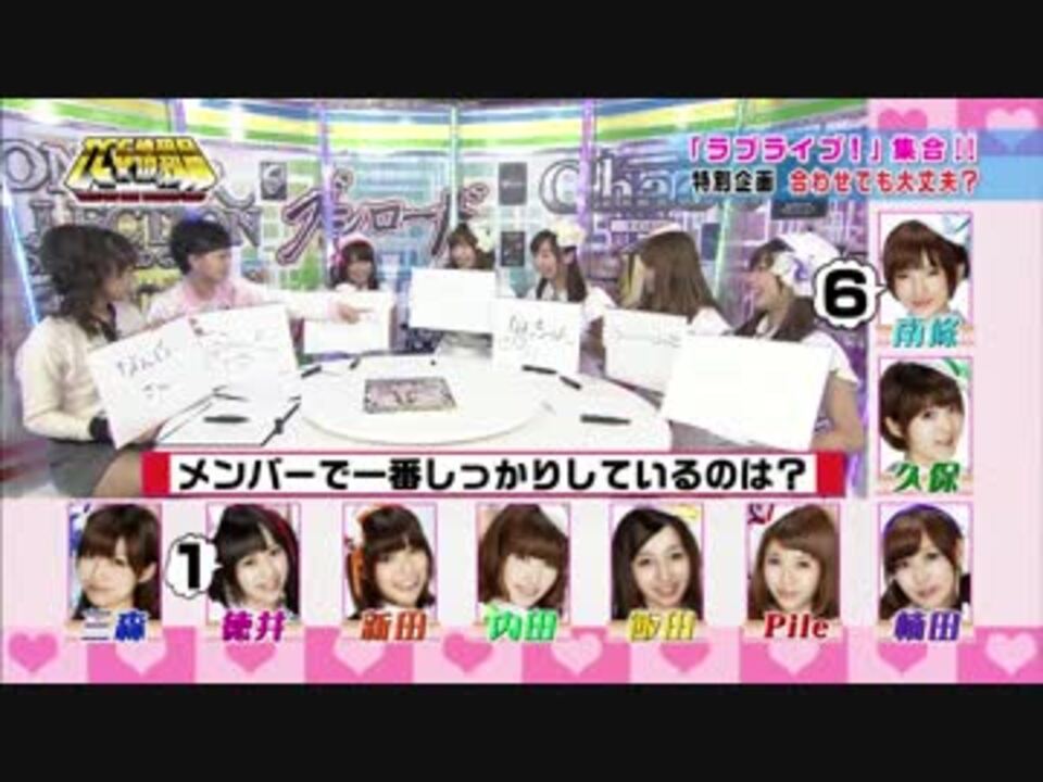 ラブライブ ブシロードtcg情報局 M S出演分 Part2 ニコニコ動画
