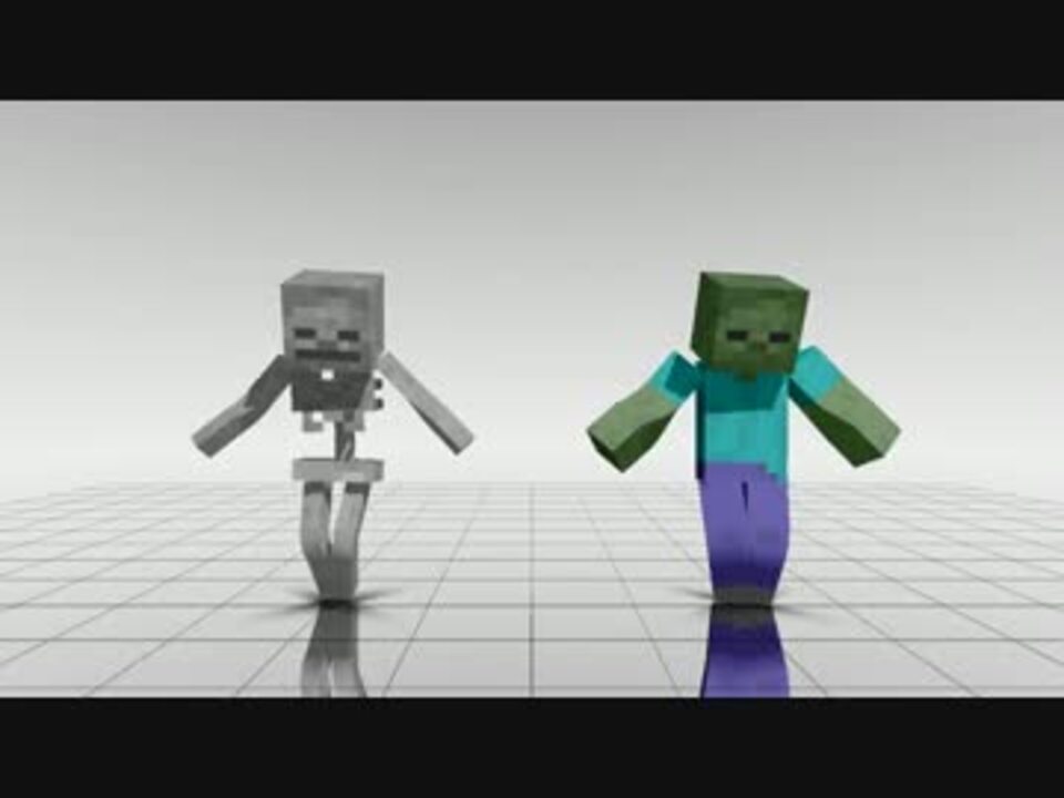 Mmd 今までに作ったモデル達でheart Beats Minecraft ニコニコ動画