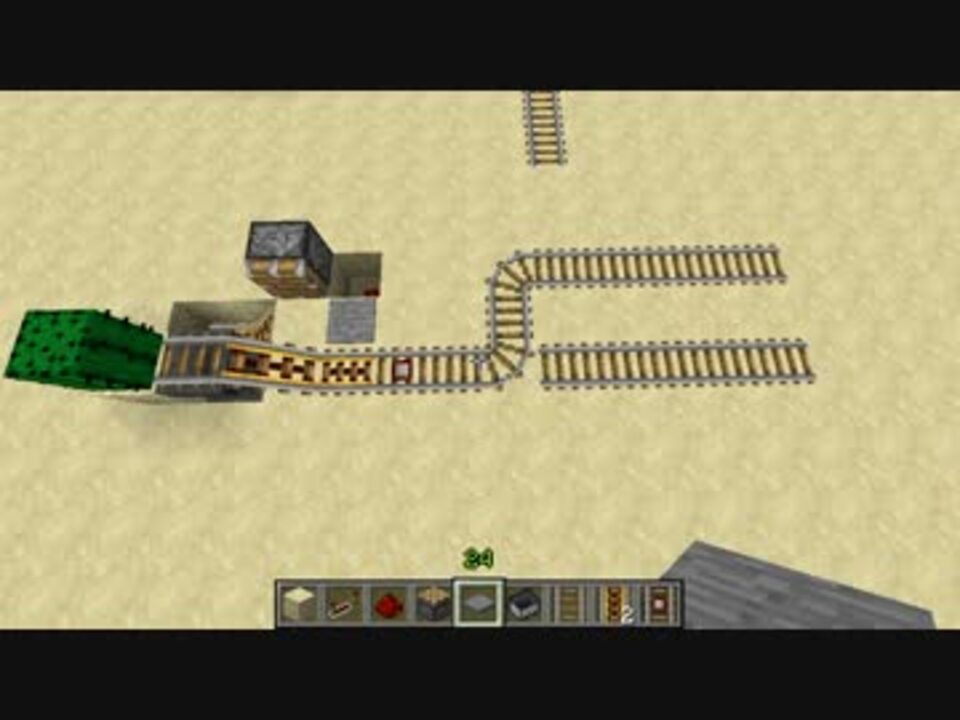 Minecraft 簡単 省スペースで実用的な自動駅 A 1 5 2 ニコニコ動画