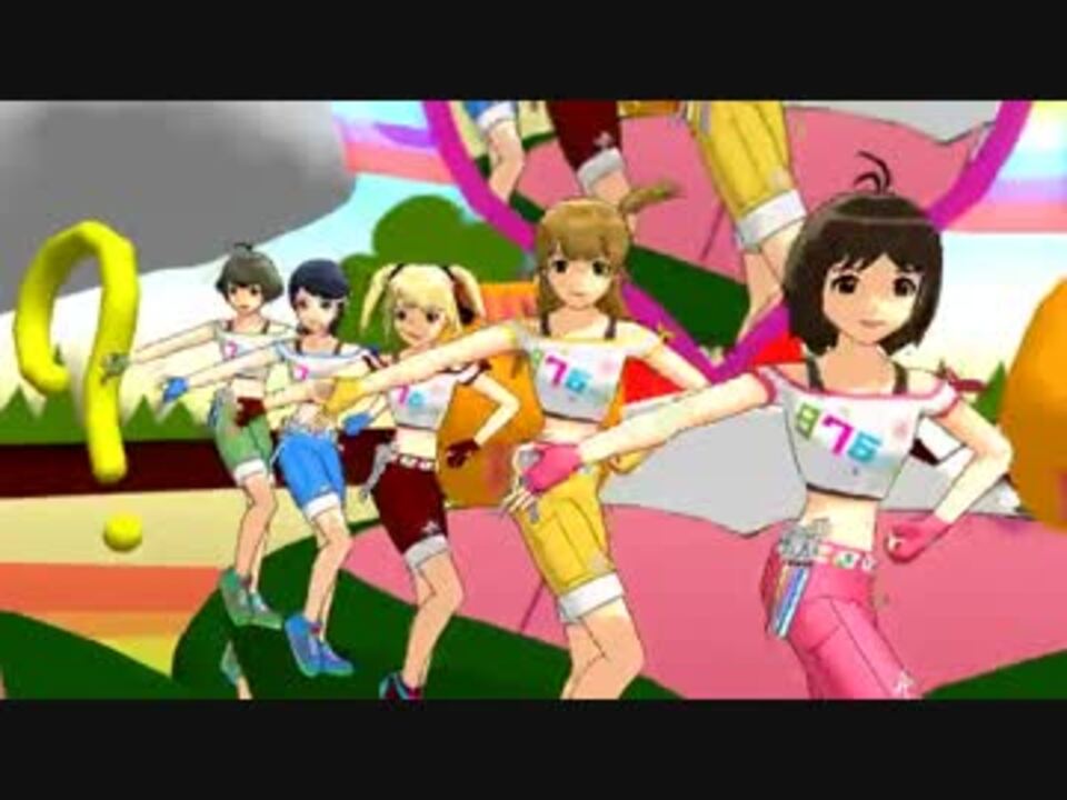 【MMD】ユニット「サイネリア」でスマプリED【アイマスDS】 - ニコニコ動画