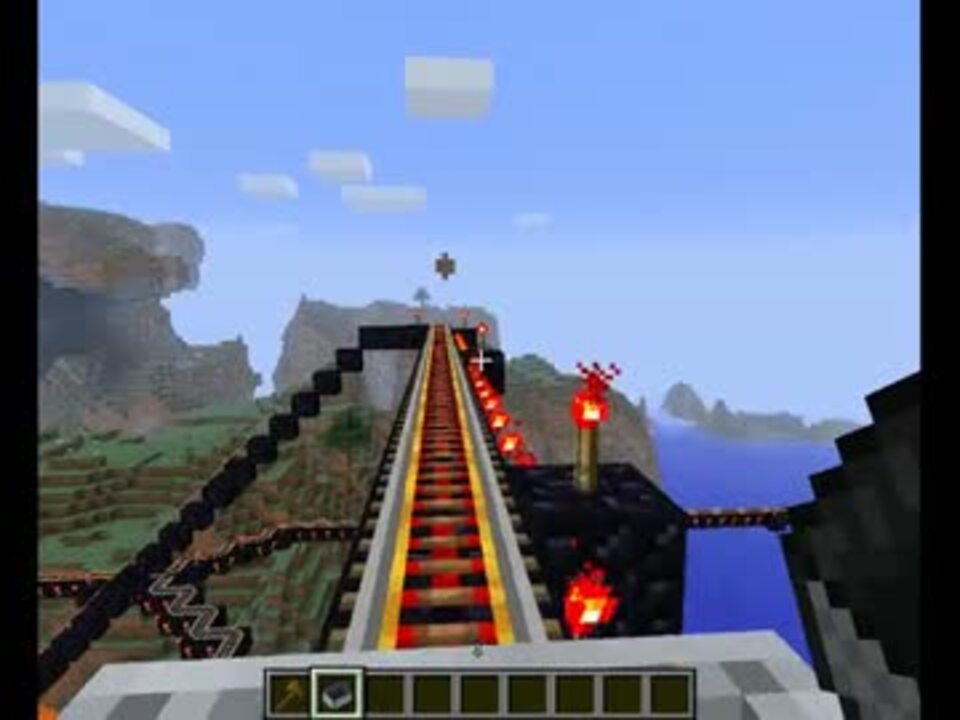 Minecraft ジェットコースター ニコニコ動画