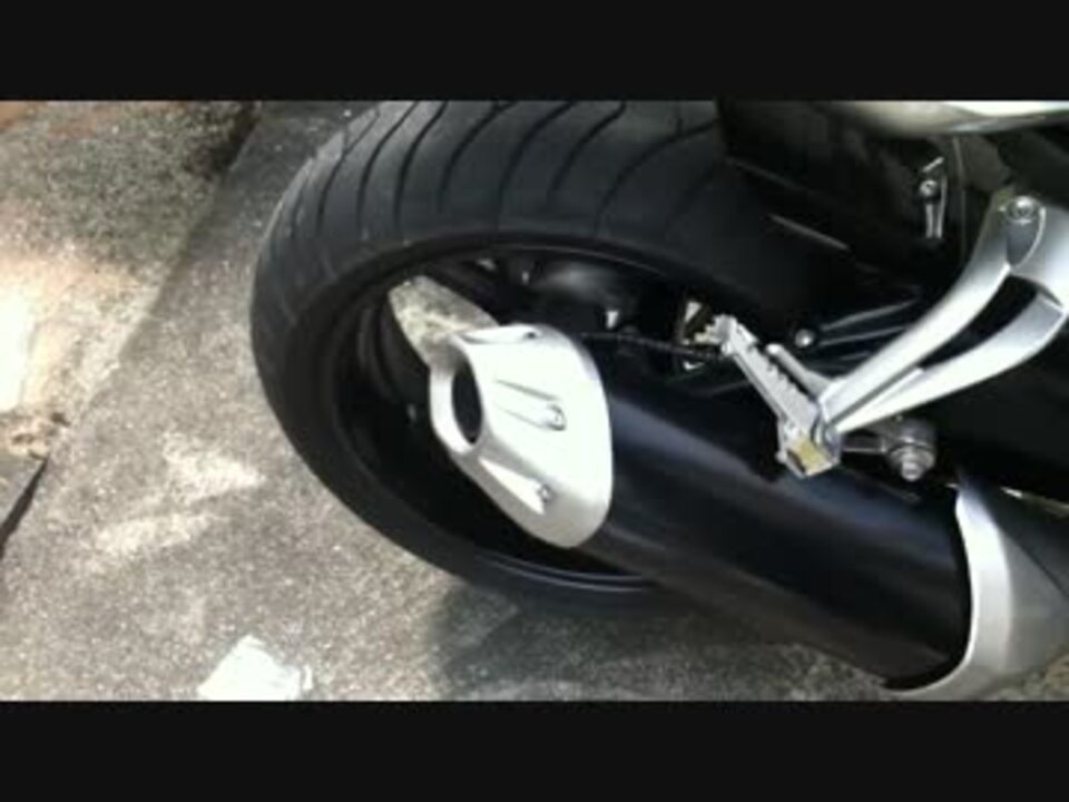 FZ1 FAZER（逆車）ノーマルマフラー排気音 ニコニコ