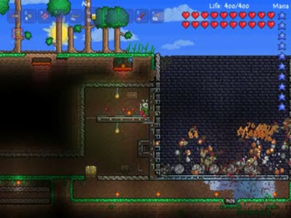 Terraria お酒がおいしくなるトラップ ニコニコ動画