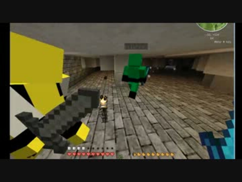 Minecraft 戦隊もののベターダンジョン攻略 初見 Part1後半 ニコニコ動画