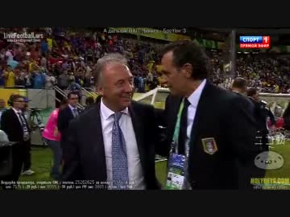 コンフェデレーションズカップ イタリアvs日本 ニコニコ動画