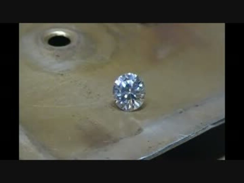 ダイヤモンドを燃やしてみた ニコニコ動画