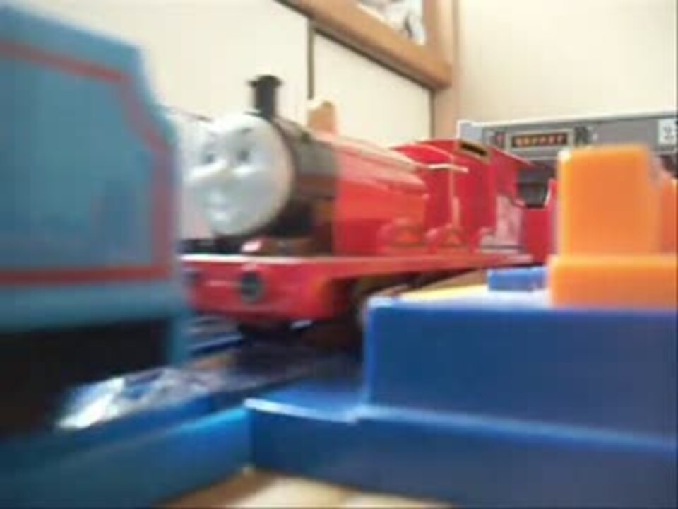 プラレールできかんしゃトーマス ジェームスのあやまち ニコニコ動画