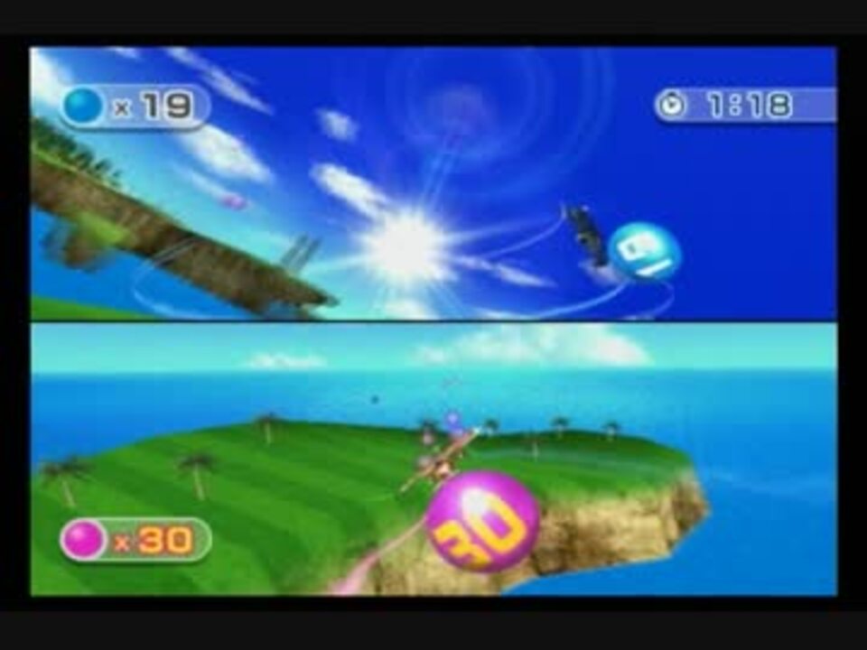 スカイレジャー Wiiスポーツリゾート 対戦 ニコニコ動画