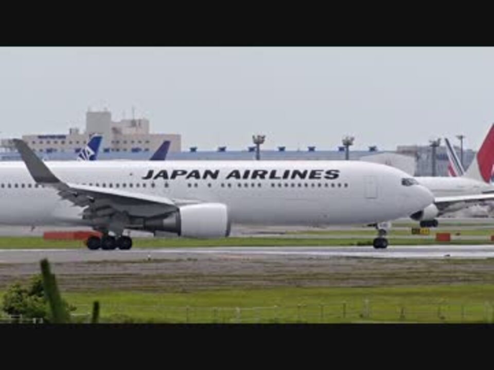 JAL ボーイング767-300ER ウイングレット装着機 - ニコニコ動画