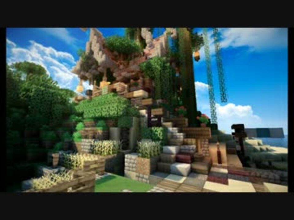 Minecraft 酔った勢いで別荘を建築してみた 1軒目 Pv ニコニコ動画