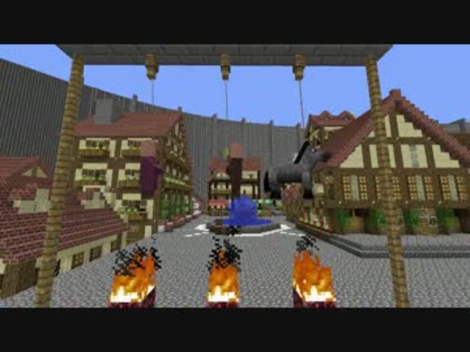 Minecraft 村人にひどいことをするmod ショック ニコニコ動画