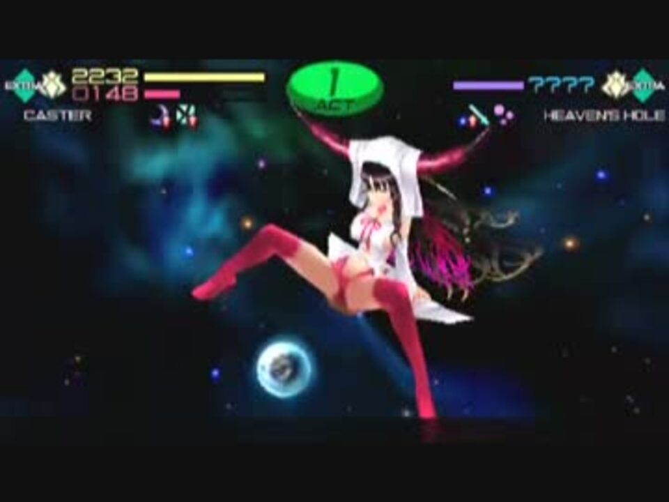 Fate Extraccc プレイ動画 キャスター七章 ピンク 神vs ピンク 神 ニコニコ動画