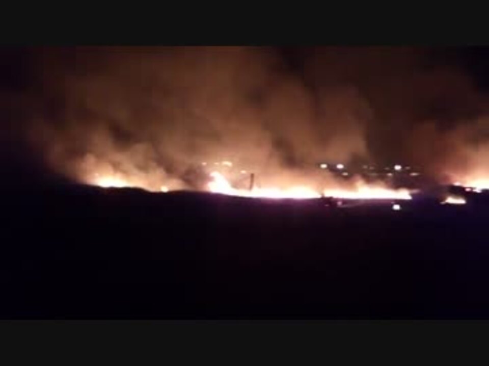 境町花火大会にて火災発生 ニコニコ動画