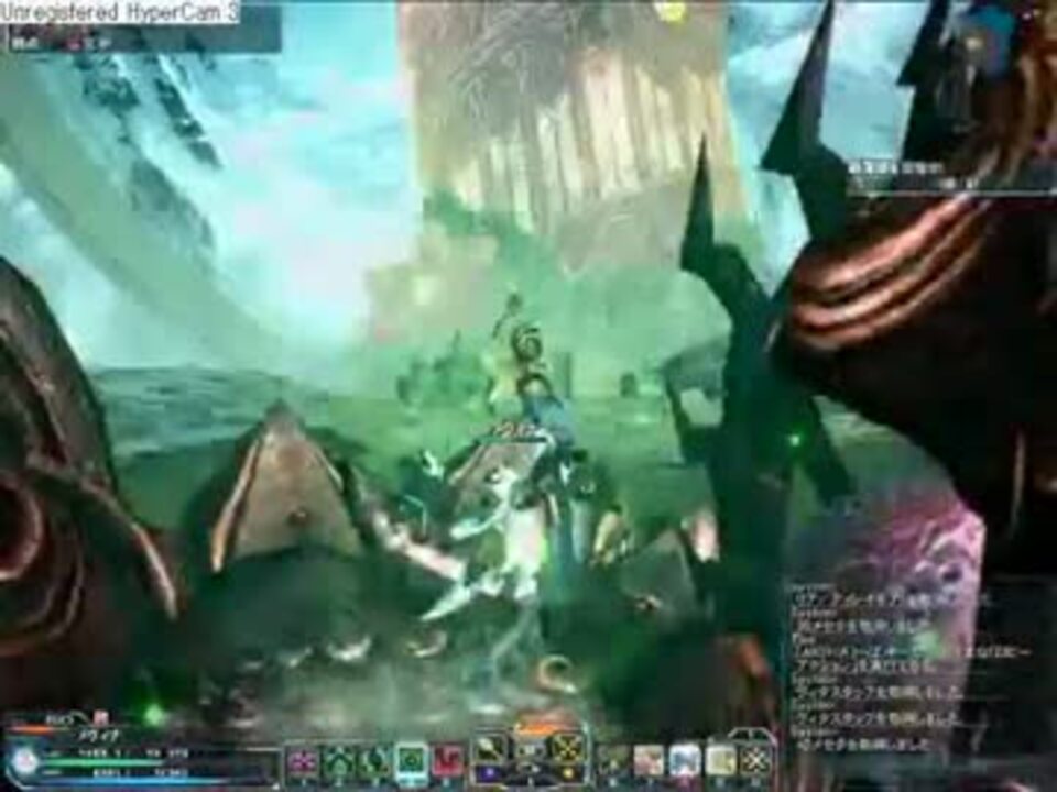 【PSO2】TAナベリウス2(VH) 9分47秒 Te/Hu - ニコニコ動画
