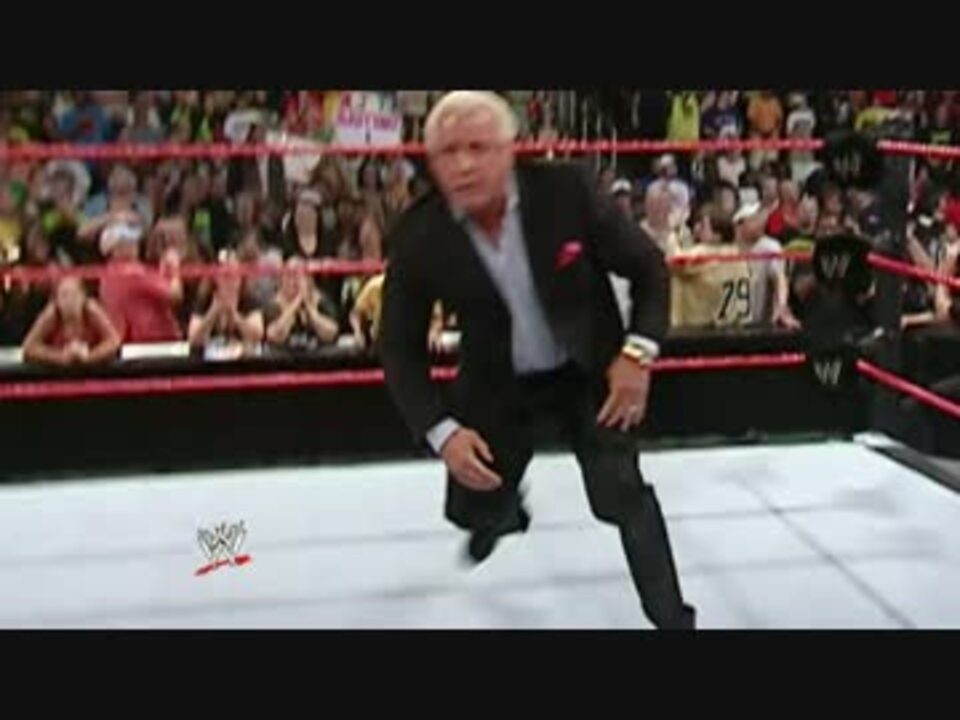 【WWE】30秒でリック・フレアーがいっぱい倒れてみた