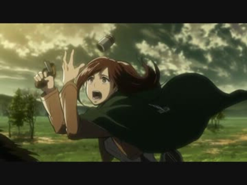 進撃の巨人 サシャ ブラウス登場シーンまとめ 17 ニコニコ動画