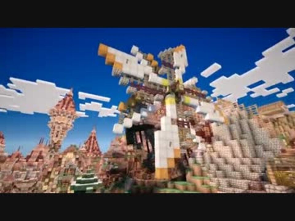 Minecraft 断崖絶壁の村を城塞都市にする Part5 ゆっくり実況 ニコニコ動画