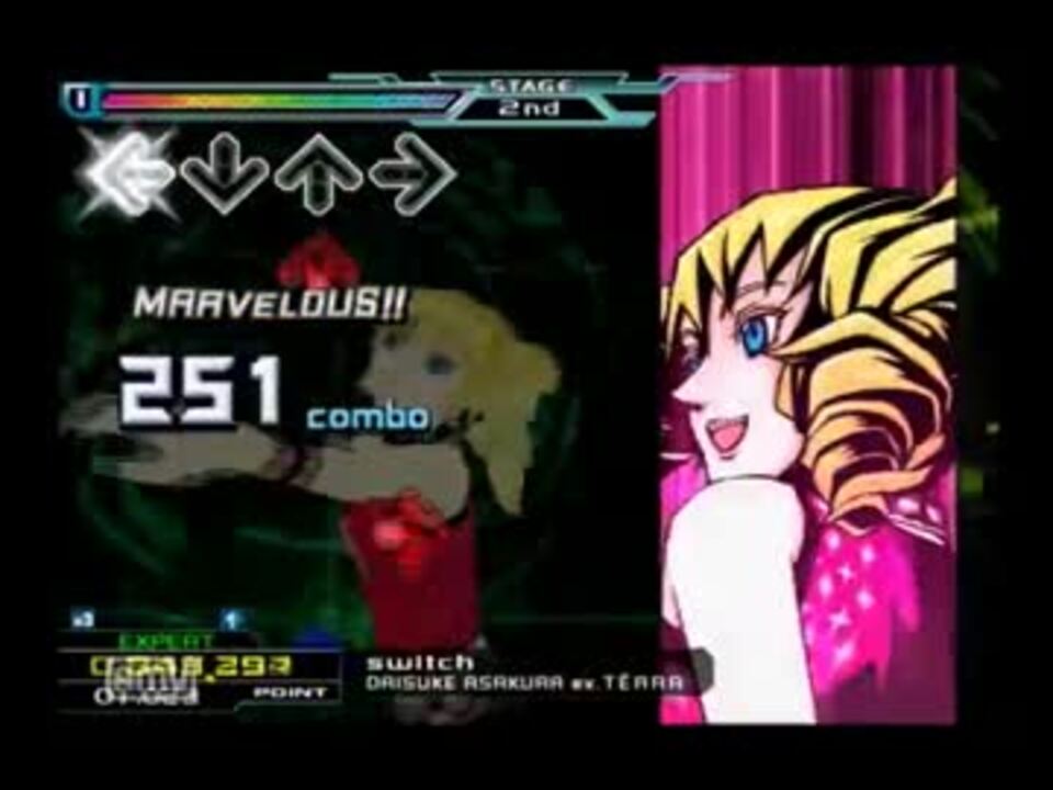 単発字幕 家庭用ddrでユニと一緒にサマーダンス Ddr Supernova2 ニコニコ動画