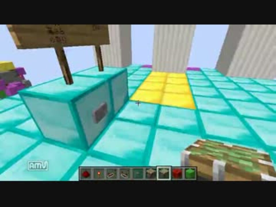 Minecraft 幅２マスの隠し階段 ニコニコ動画