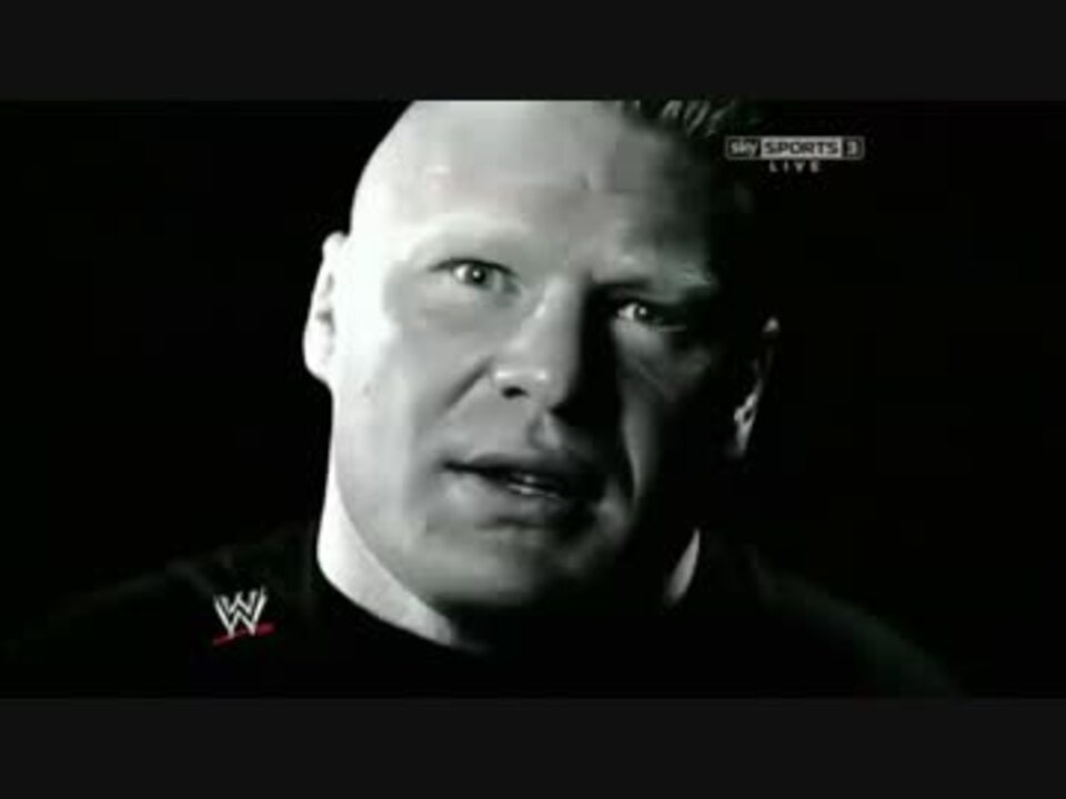【WWE】CMパンクｖｓブロック・レスナーのPV【RAW】 - ニコニコ動画
