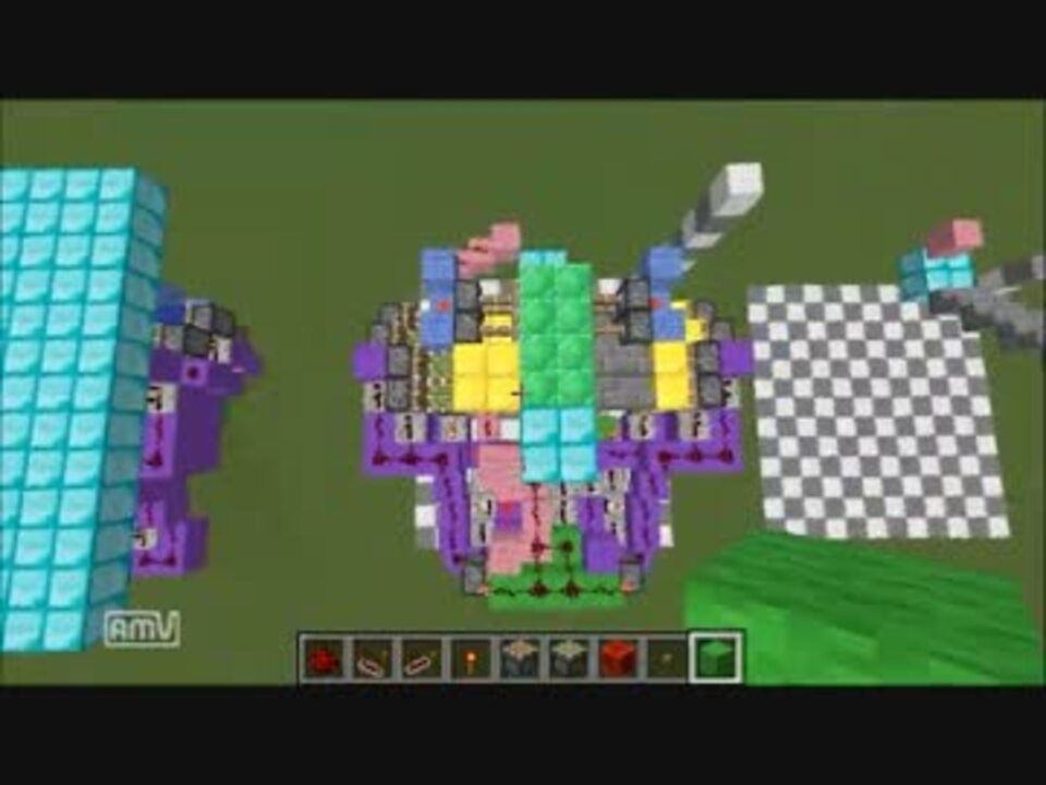 Minecraft 幅２マスの隠し階段とおまけ 地上部露出無し ニコニコ動画