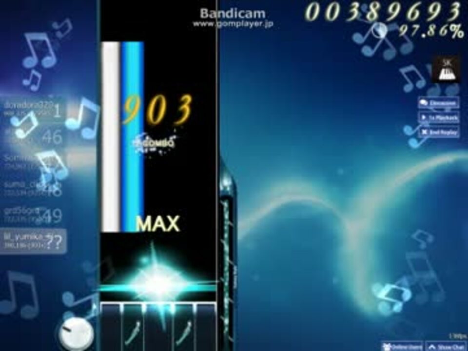 Djmax風スキン Galaxy Style Ver 2 作ってみた For Osu Mania ニコニコ動画